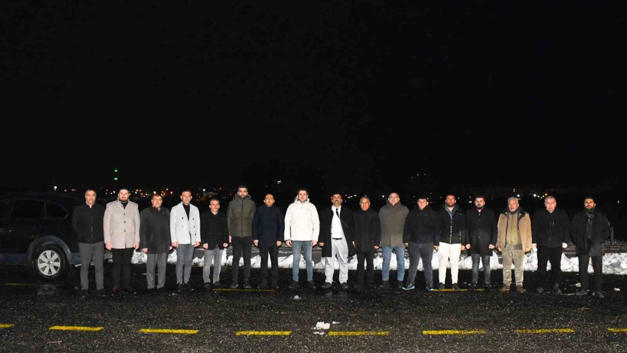 Kaymakam Çakır, karla mücadele çalışmalarını yerinde inceledi
