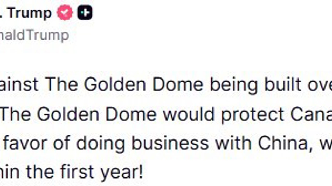 Trump’tan Kanada’ya Grönland tepkisi: "Altın Kubbe’ye karşı çıkarken, Çin ile iş yapmayı tercih ettiler"
