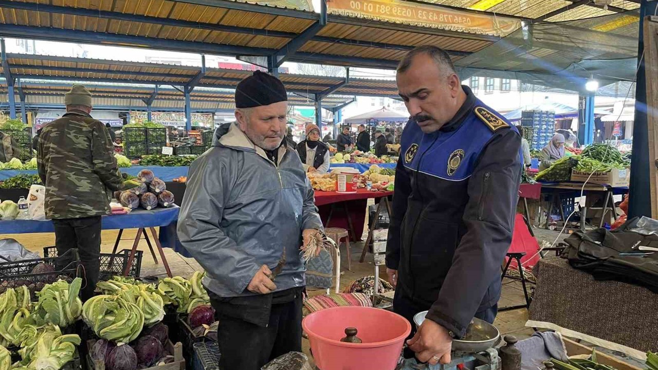 Zabıtadan tartı ve ölçü aletlerine sıkı denetim
