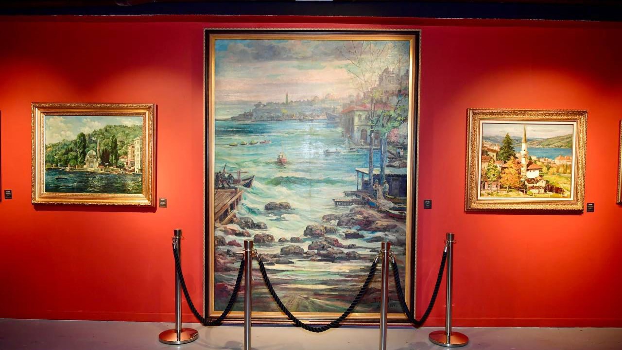 Vali Gül’den "SafiStanbul" İbrahim Safi Sergisi’ne ziyaret
