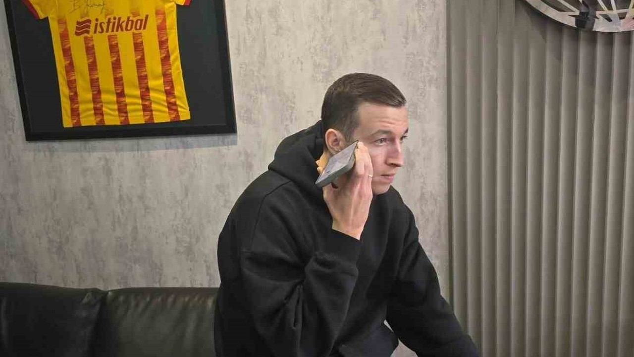 Denis Makarov Kayseri’ye geldi
