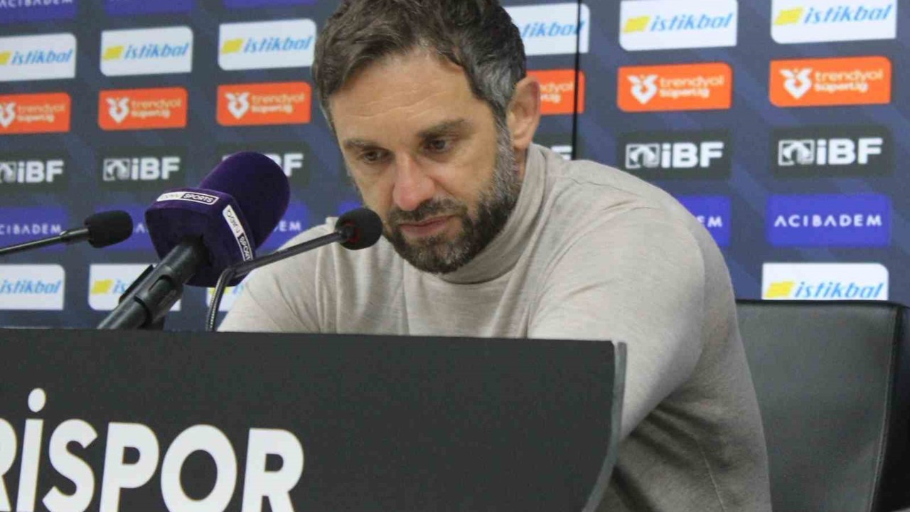 Radomir Djalovic: "Bugünkü mağlubiyetten sonra bir hayal kırıklığı yaşıyorum"
