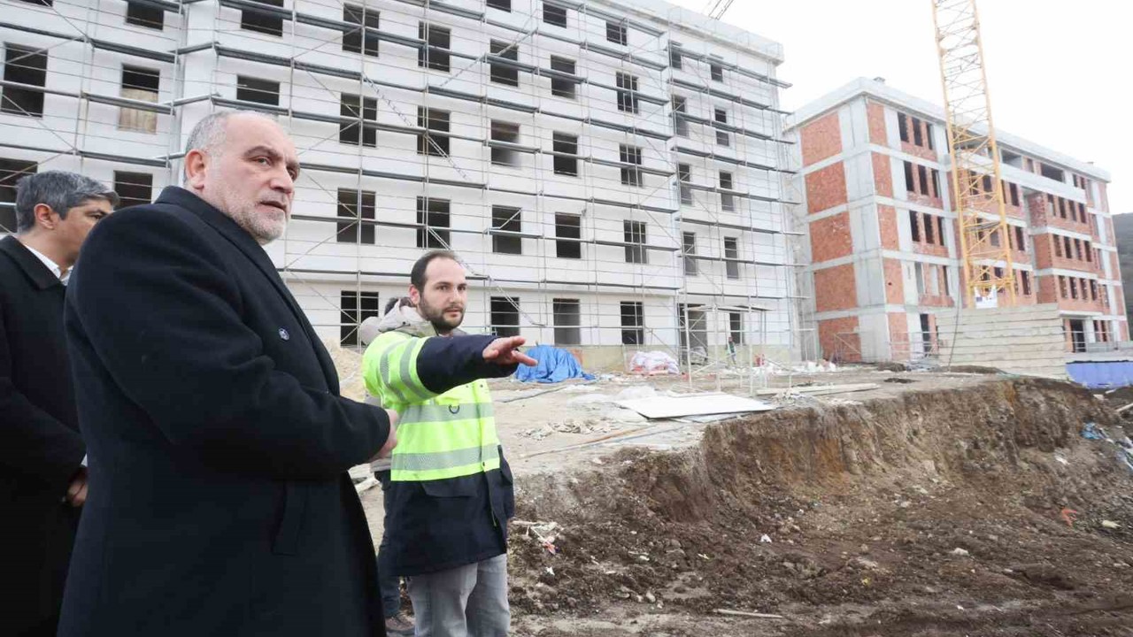 Başkan Sandıkçı: "Canik Fen Lisemiz bölgenin en donanımlı liselerinden olacak"
