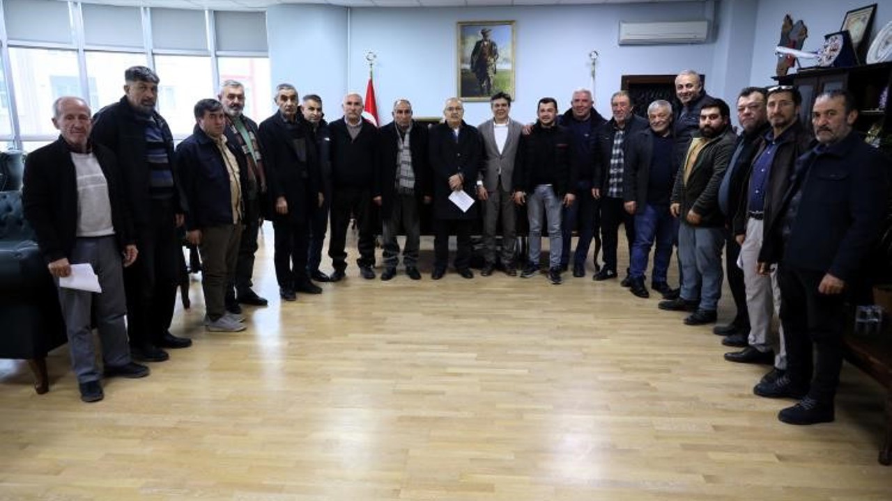 Köy muhtarları Başkan Durgut’a taleplerini iletti
