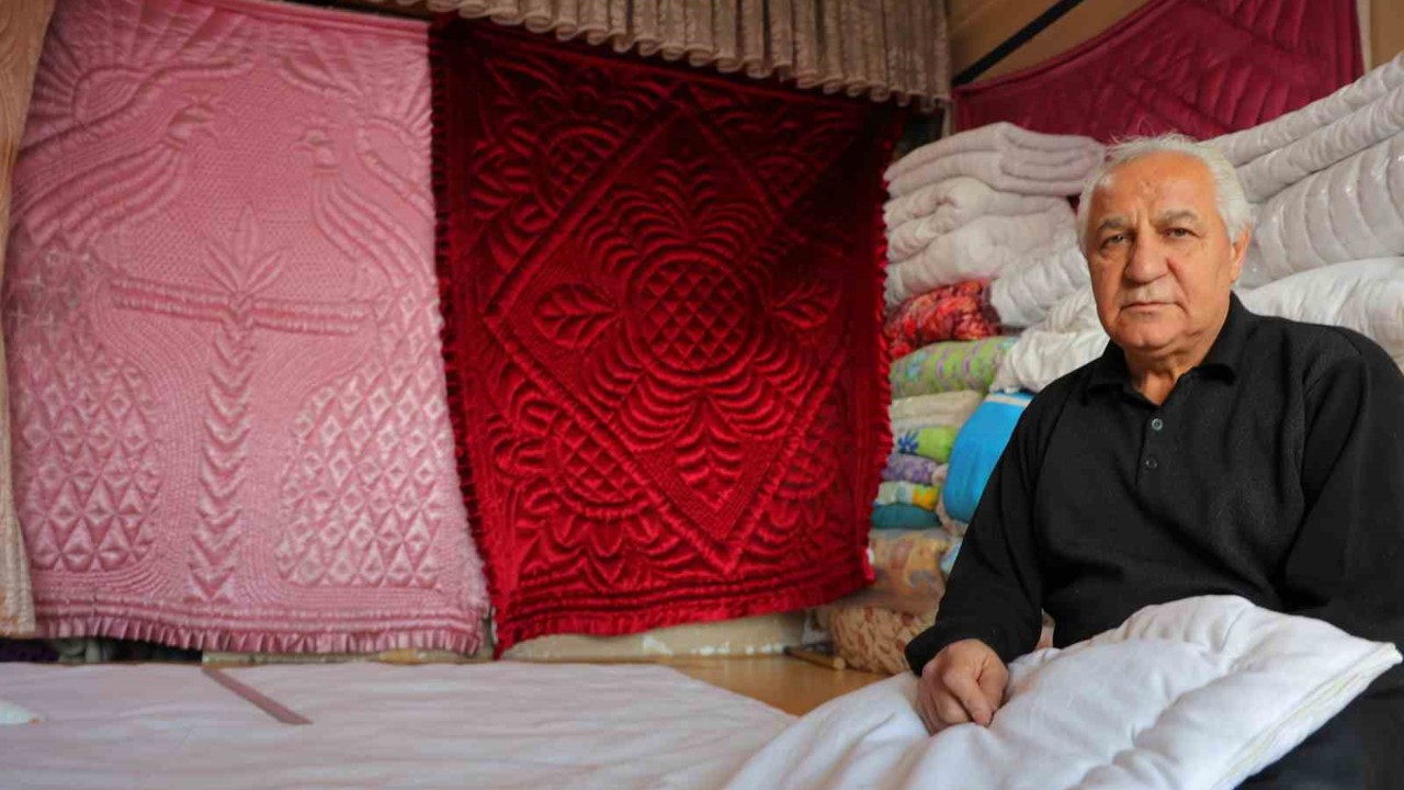 Kahramanmaraş’ta yorgancılık mesleği yok olma tehlikesiyle karşı karşıya
