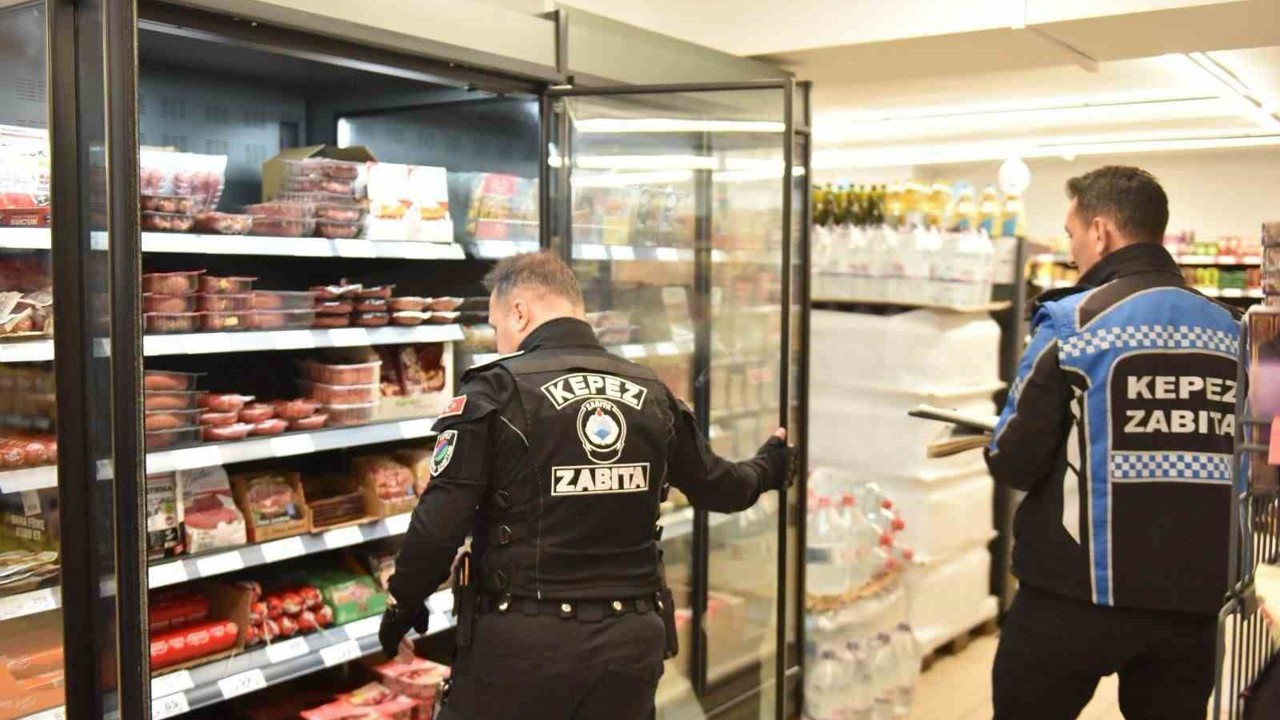 Marketlere zabıta denetimi
