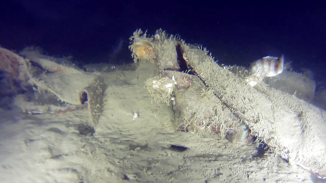 Marmara Denizi’ne 50 yıl önce düşen uçağın yeni parçaları bulundu
