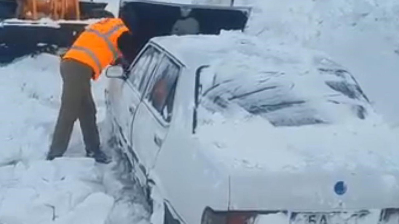 Hayvanlar aç kalmasın diye çıktığı yolda ölümden döndü
