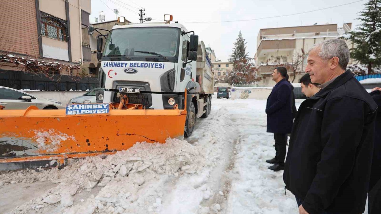 Şahinbey Belediyesi ekipleri 7/24 sahada
