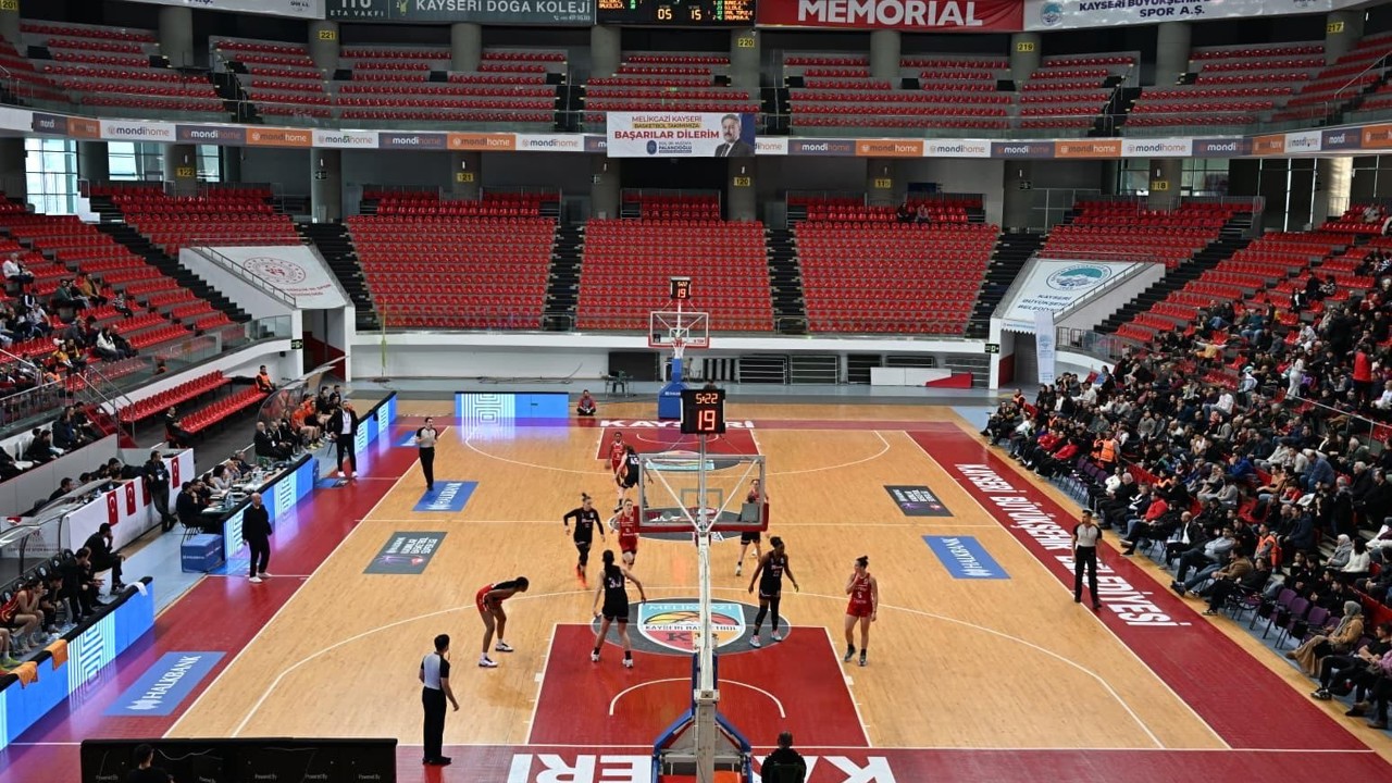 TKBL: Melikgazi Basket: 68 - ÇBK Mersin: 98
