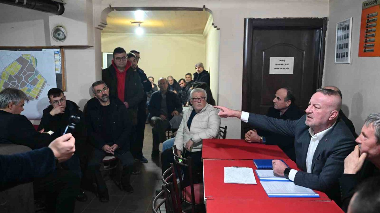 Karacabey’de imar planları mahalle toplantılarıyla yapılıyor
