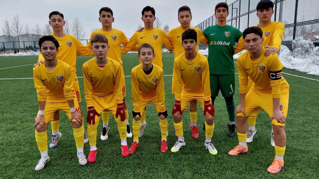 Gelişim Ligi U-14: Kayserispor: 1 - Ankara Demirspor: 1
