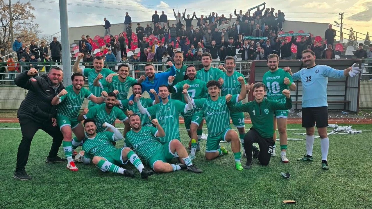 Salihli Kösealispor şampiyonluğunu ilan etti
