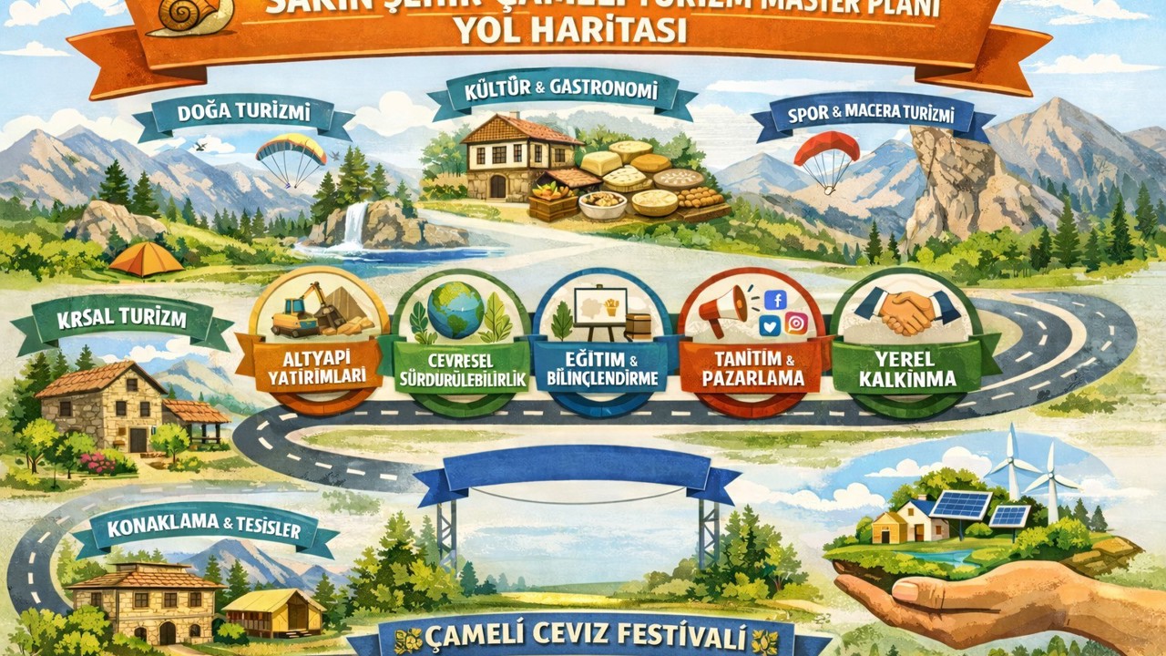 Sakin Şehir Çameli Turizm Master Planı kapsamında yol haritası  yayınlandı
