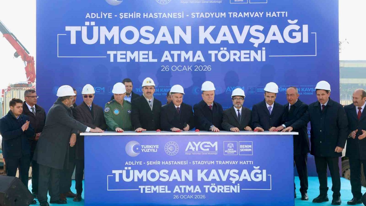 Konya’nın gelişen raylı sistem yolculuğunda önemli bir yatırımın daha temeli atıldı
