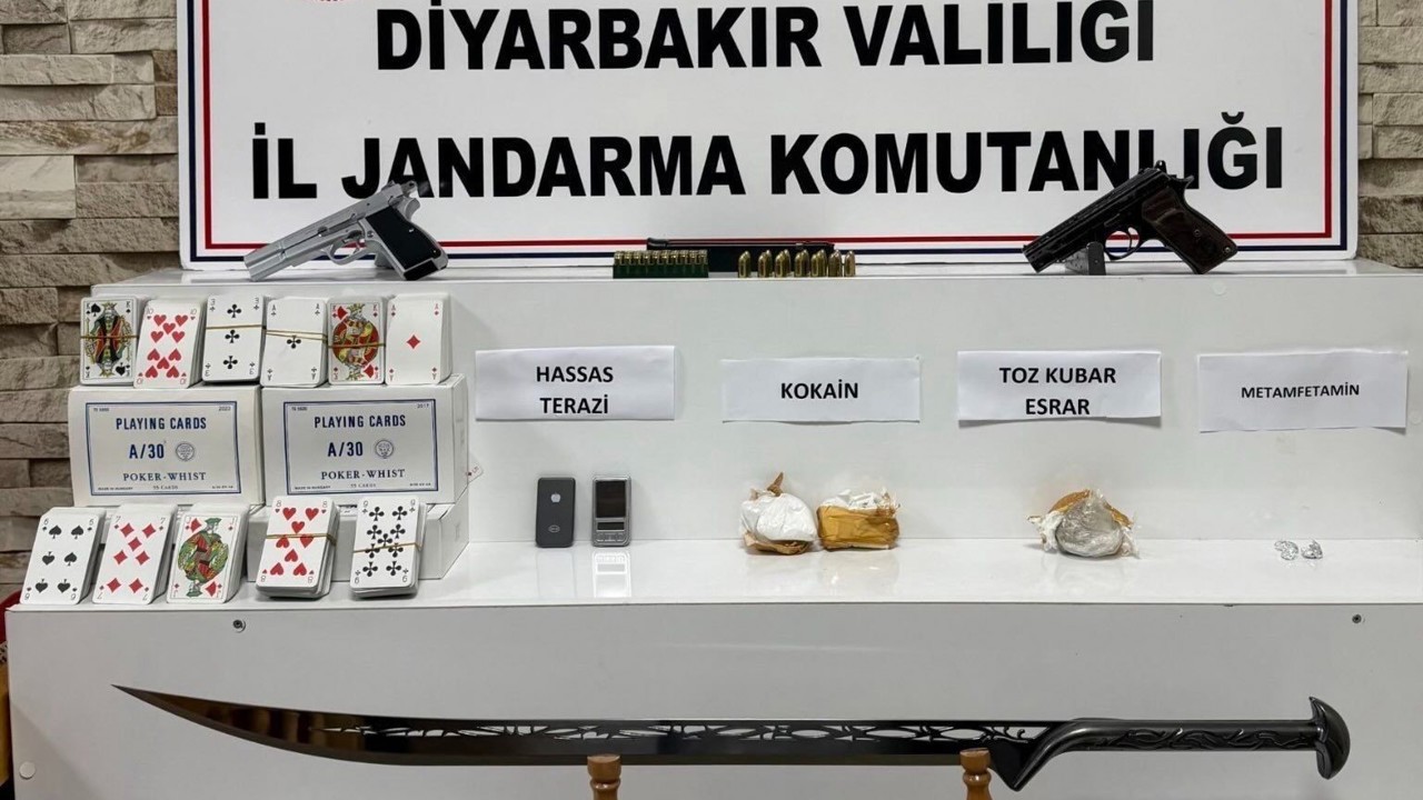 Diyarbakır’da uyuşturucu operasyonu: 6 gözaltı
