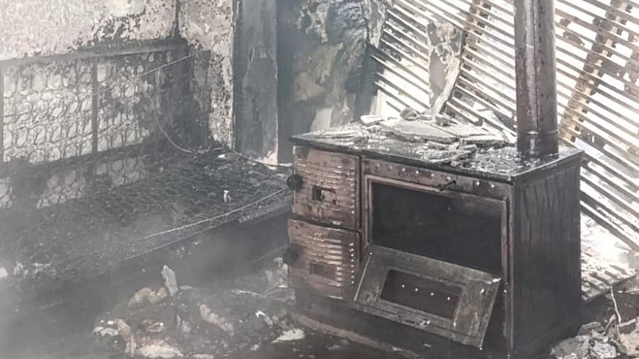 Tekirdağ’da müstakil evde çıkan yangın korkuttu
