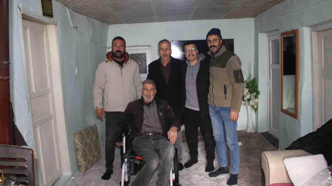 Malazgirt’te engelli bireylerin yüreğini ısıtan destek

