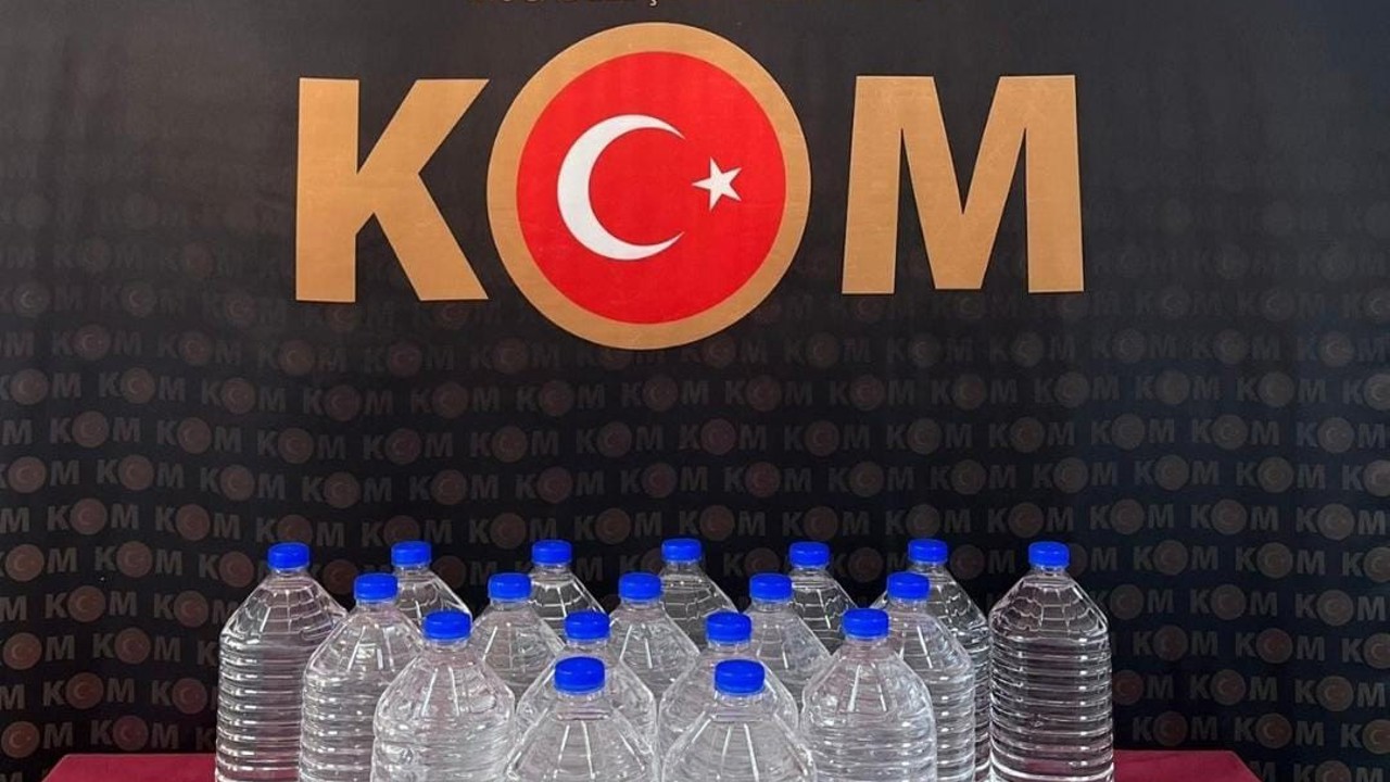 Yozgat’ta 100 litre kaçak alkol ele geçirildi
