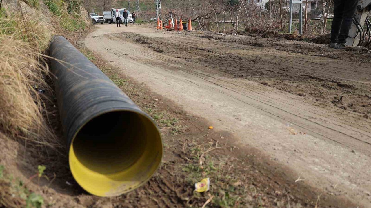 Ordu’da altyapı güçlendirme ve yenileme çalışmaları sürüyor
