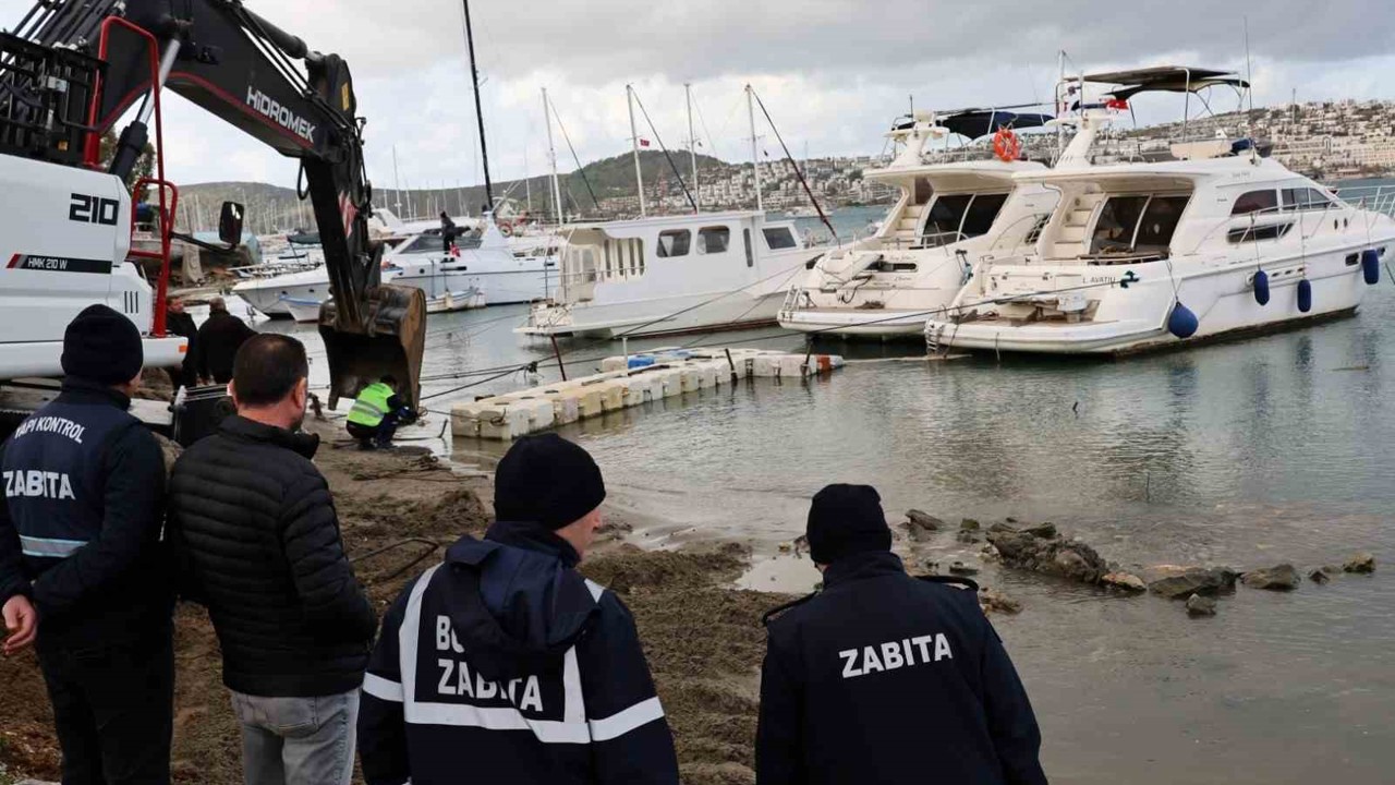 Bodrum’da Gümbet Koyu halka kazandırılıyor
