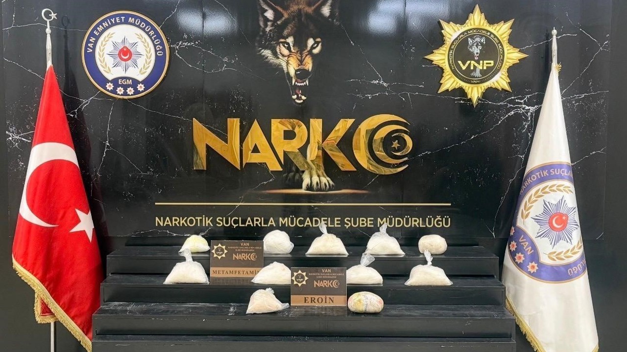 Van’da 10 kilo 720 gram uyuşturucu madde ele geçirildi

