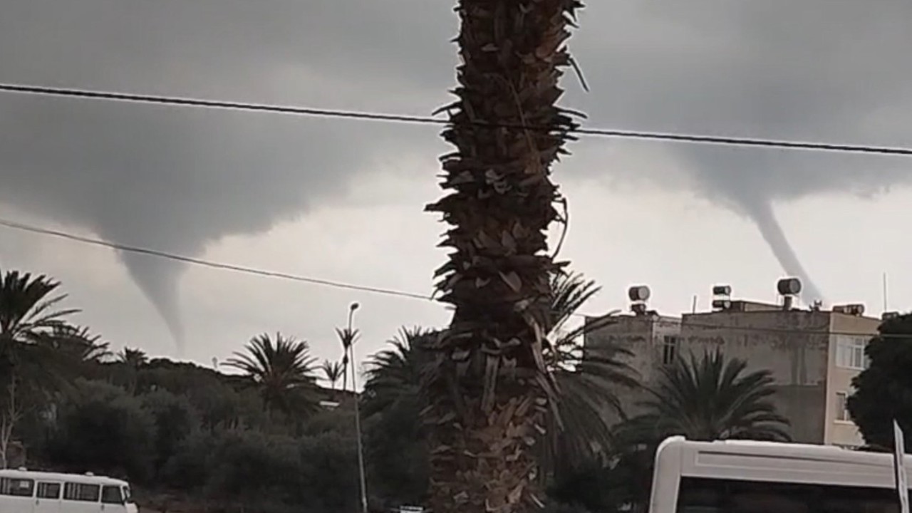 Akdeniz’de çifte hortum
