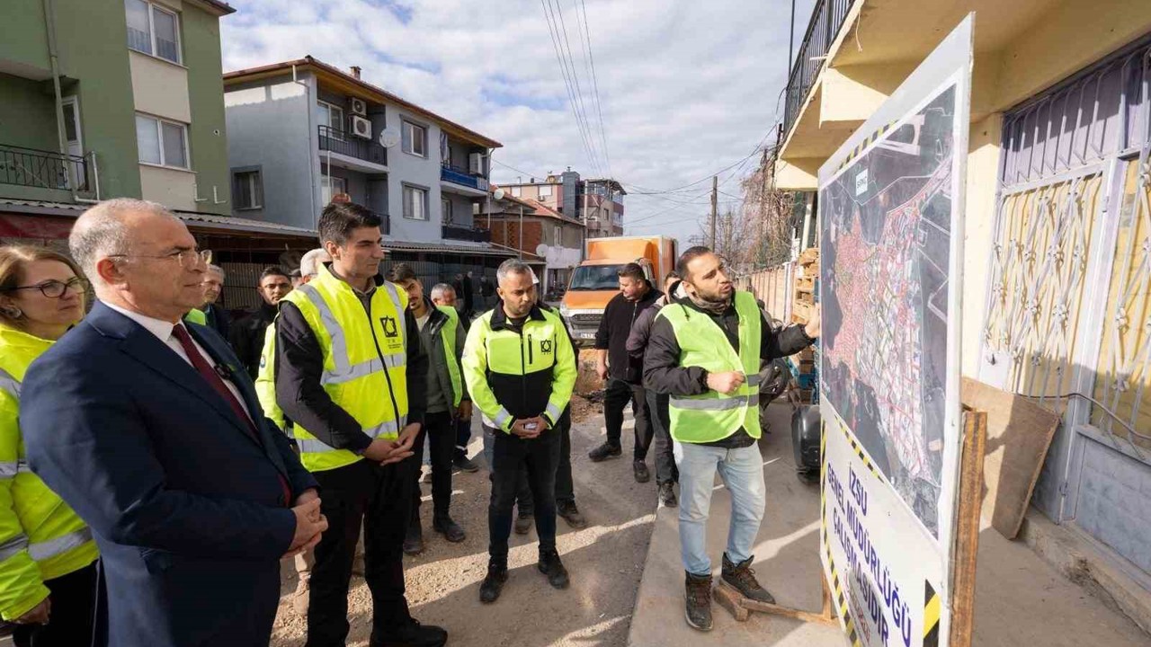 Sarnıç’ta içme suyu yatırımı hızla ilerliyor
