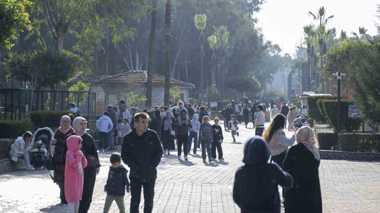 Tarsus Doğa Parkı yarıyıl tatilinde binlerce ziyaretçiyi ağırlıyor
