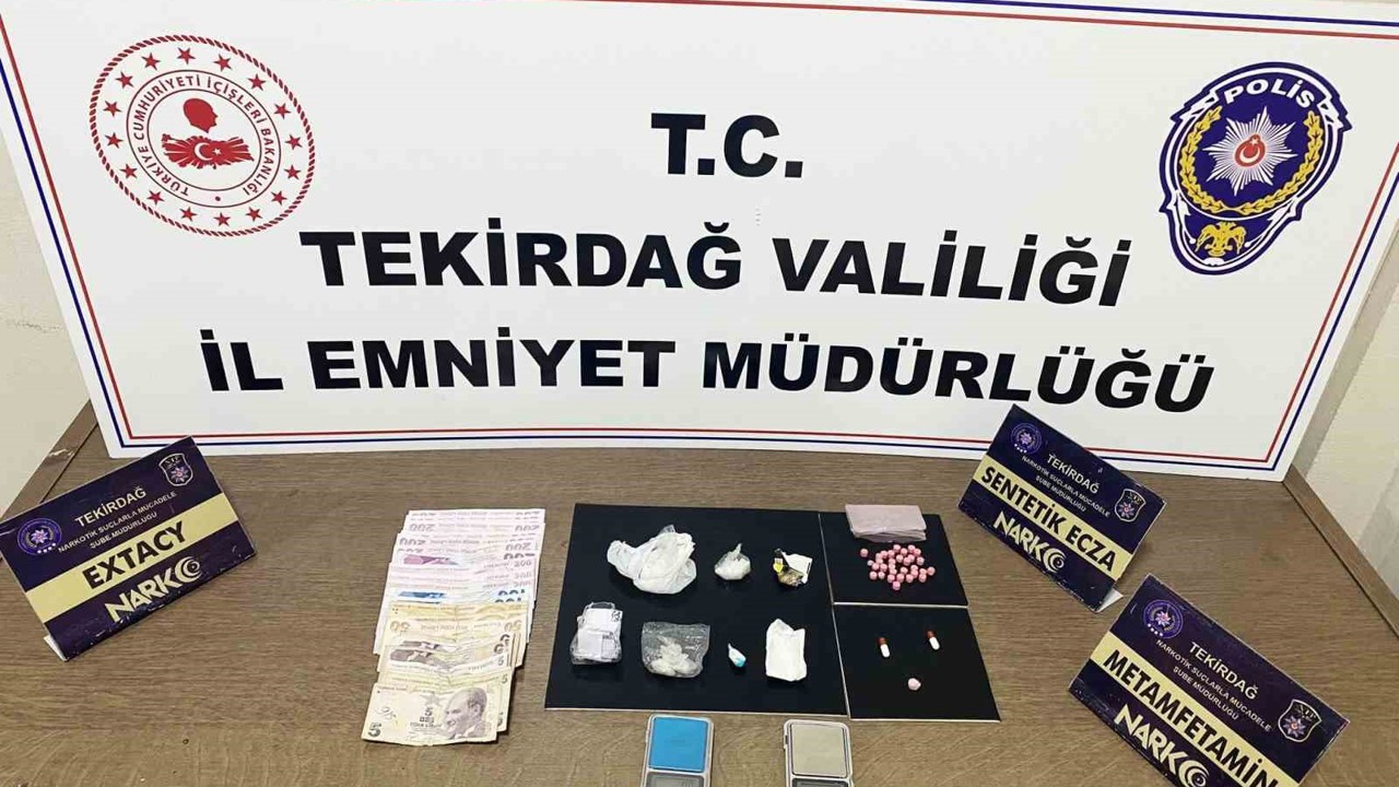 Tekirdağ’da uyuşturucuya geçit yok: 157 şüpheliye işlem, 16 tutuklama
