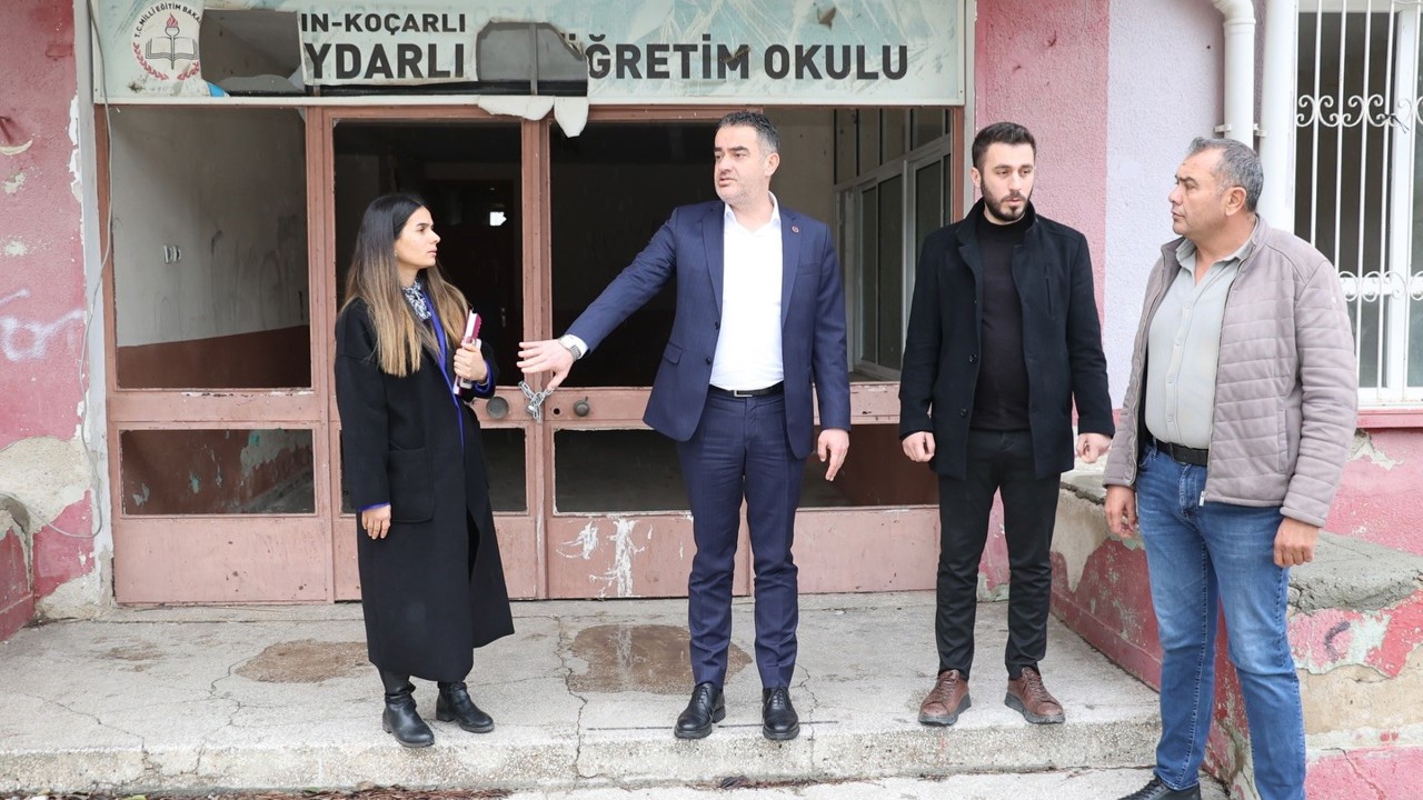 Başkan Arıcı, ’Haydarlı İlkokulu’ için düğmeye bastı
