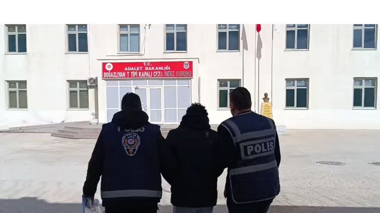 Yozgat’ta 25 suç kaydı olan firari hükümlü yakalandı
