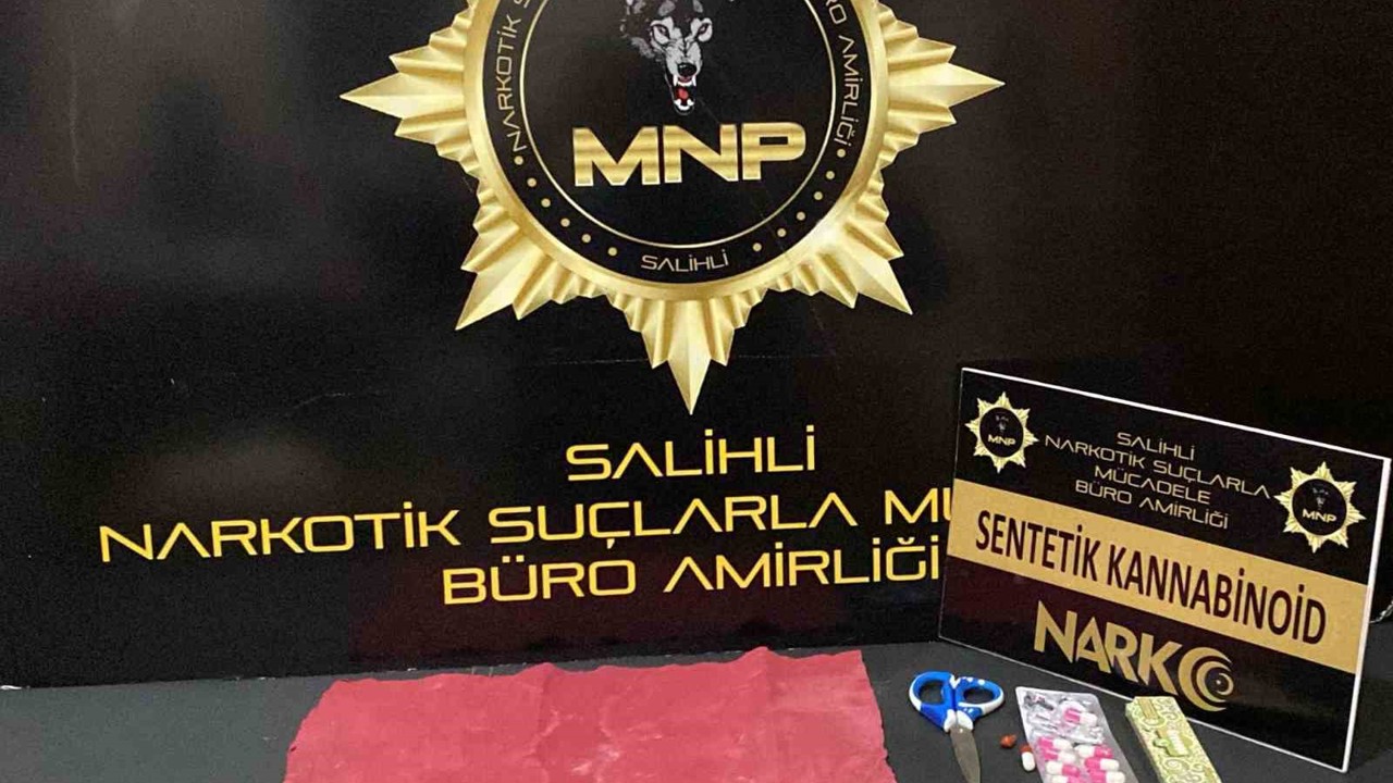 Manisa’da 5 bin 500 içimlik uyuşturucu ele geçirildi
