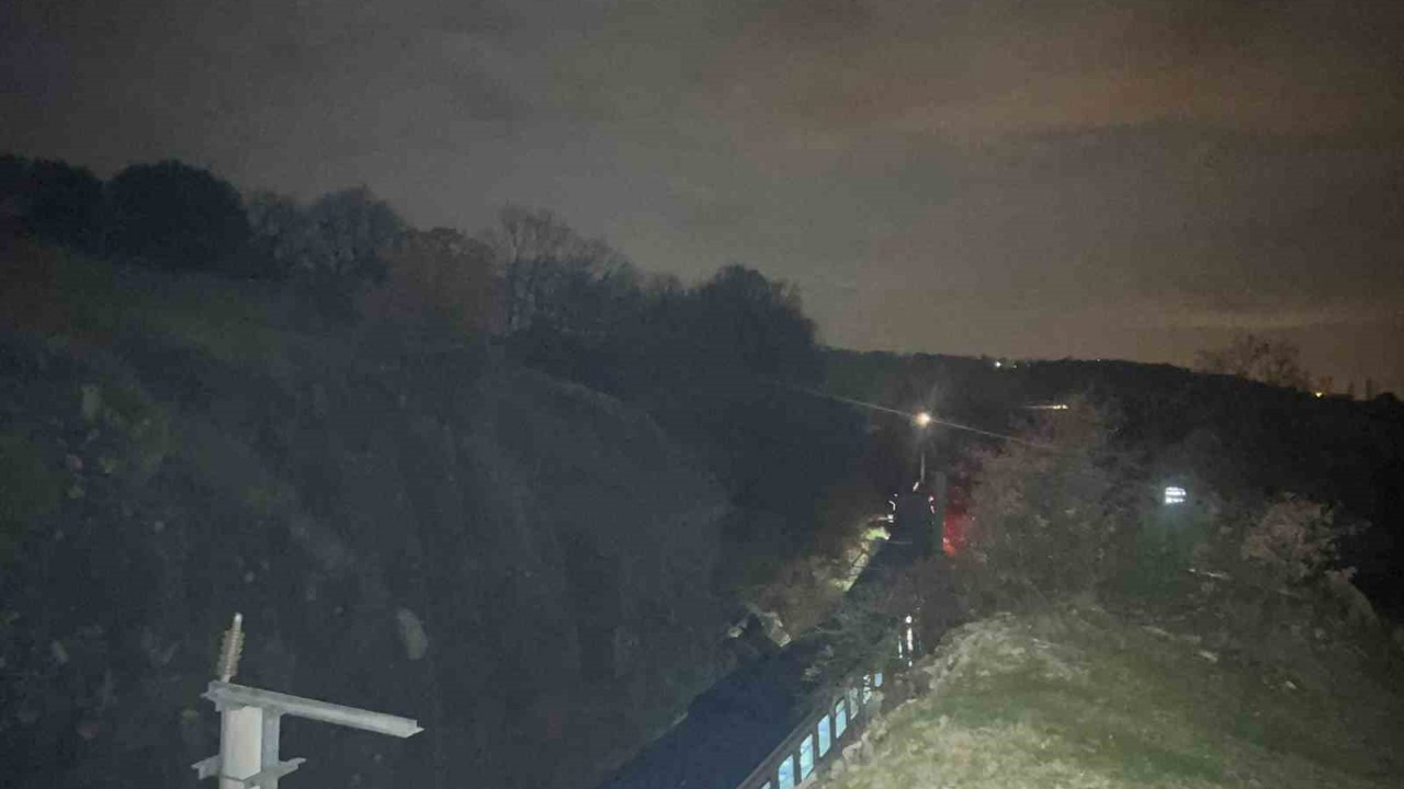 Heyelanla gelen facia ucuz atlatıldı
