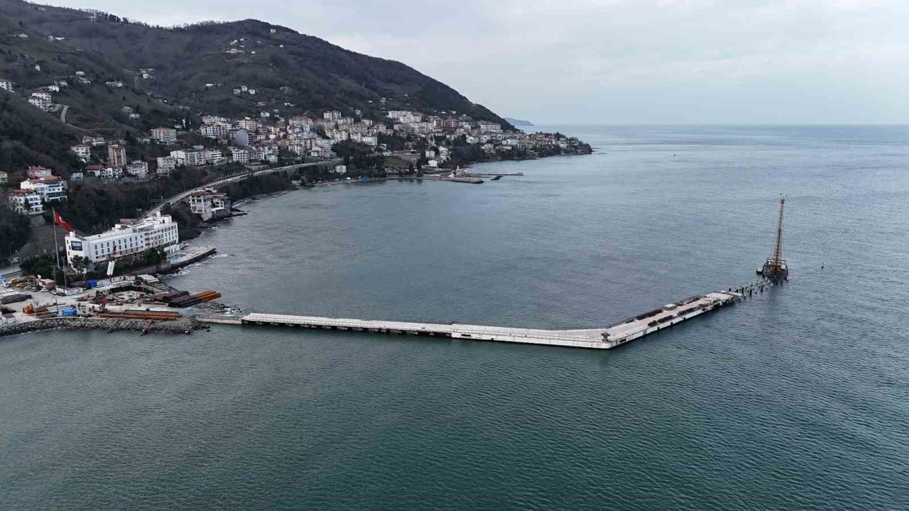Ordu Rıhtımı 140 metre daha uzatılıyor
