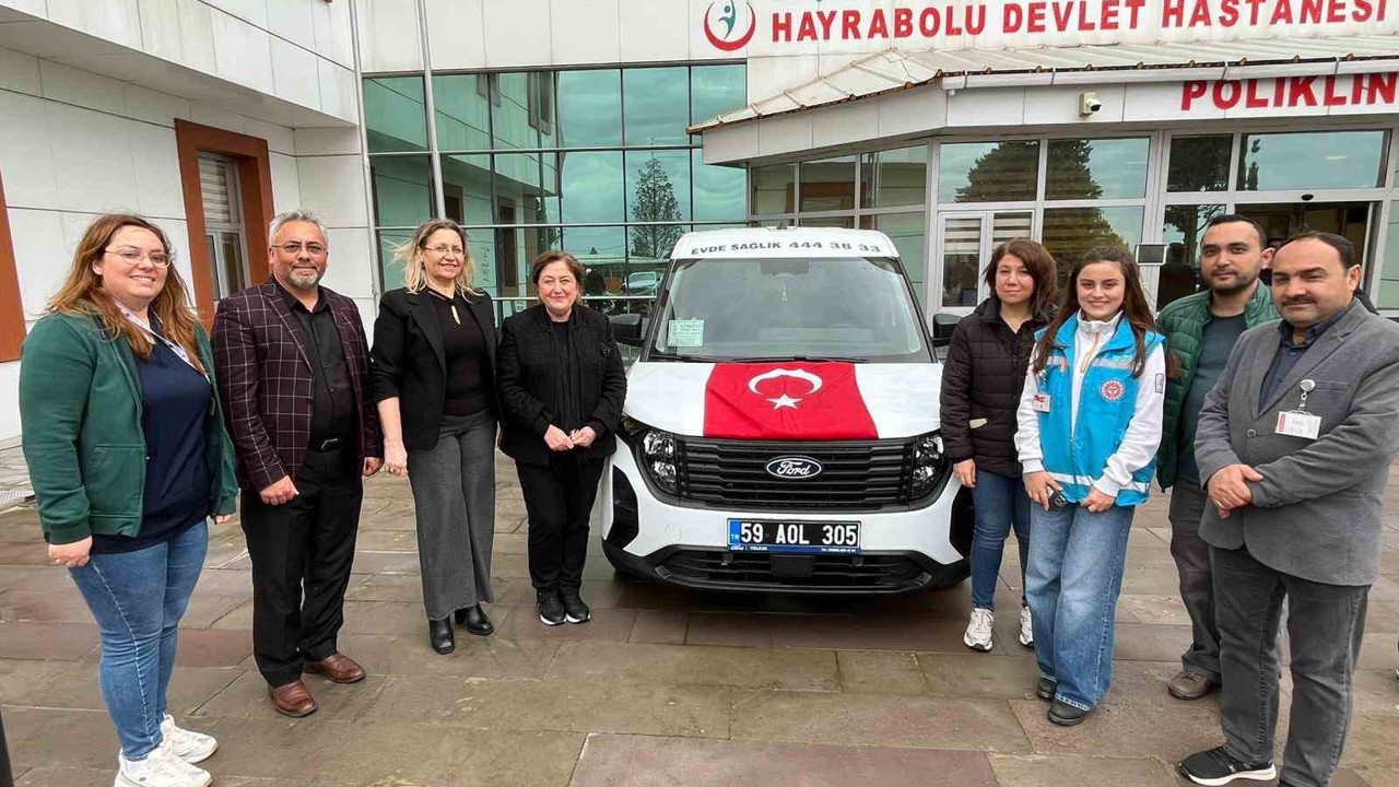 Hayrabolu’da hayırsever iş kadınından evlere şifa taşıyacak bağış

