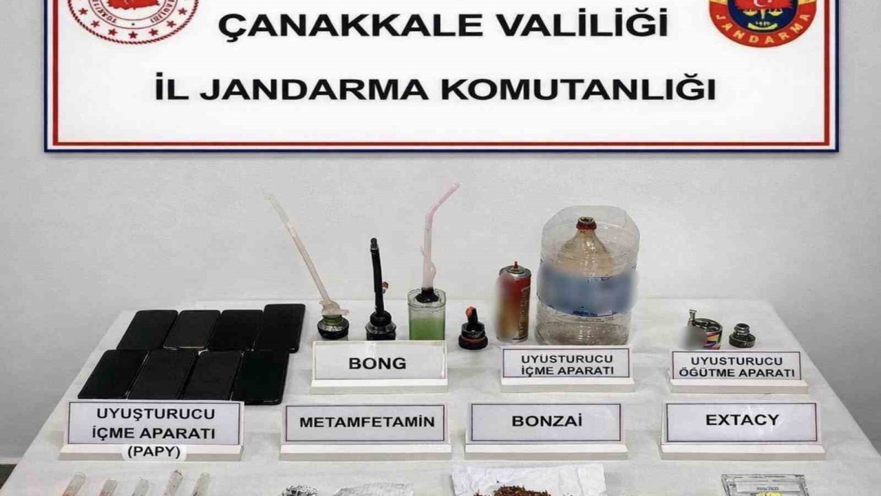 Çanakkale’de uyuşturucu operasyonu: 28 şüpheli yakalandı
