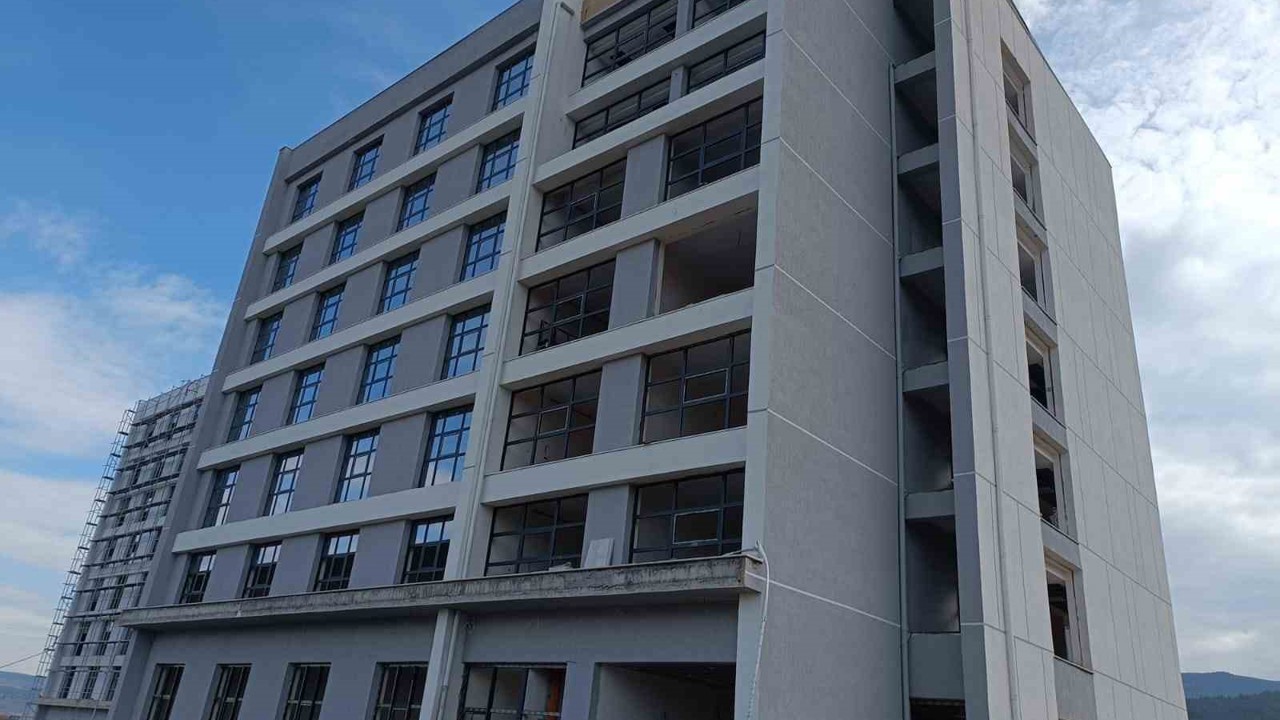 Karabük’te öğrenci yurdu inşaatında çalışmalar sürüyor
