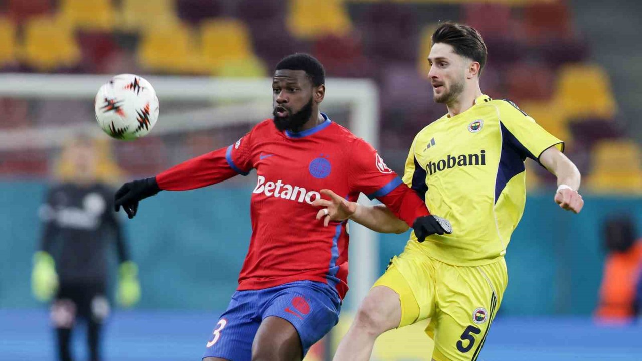 UEFA Avrupa Ligi: FCSB: 1 - Fenerbahçe: 1 (Maç sonucu)
