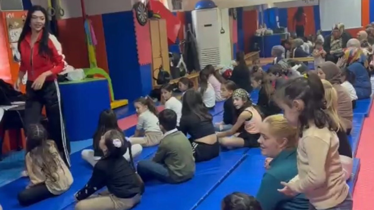 Burhaniye’de anne ve çocukları sporda buluştu
