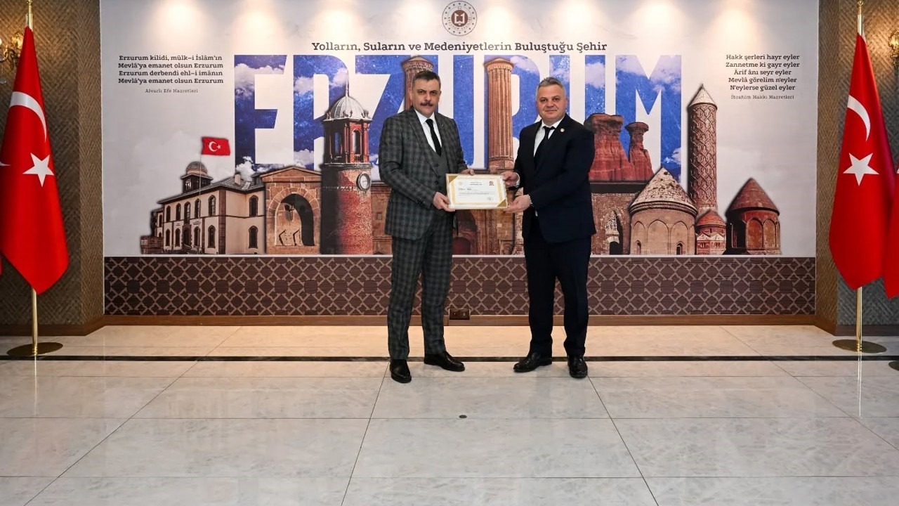 Çevre yatırımlarına yapılan desteğe başarı belgesi
