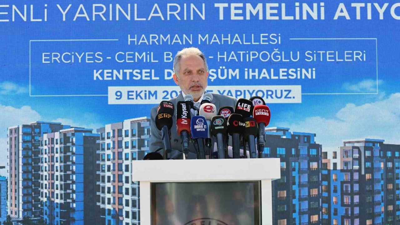 Güvenli yarınlar için Talas’ta tarihi adım
