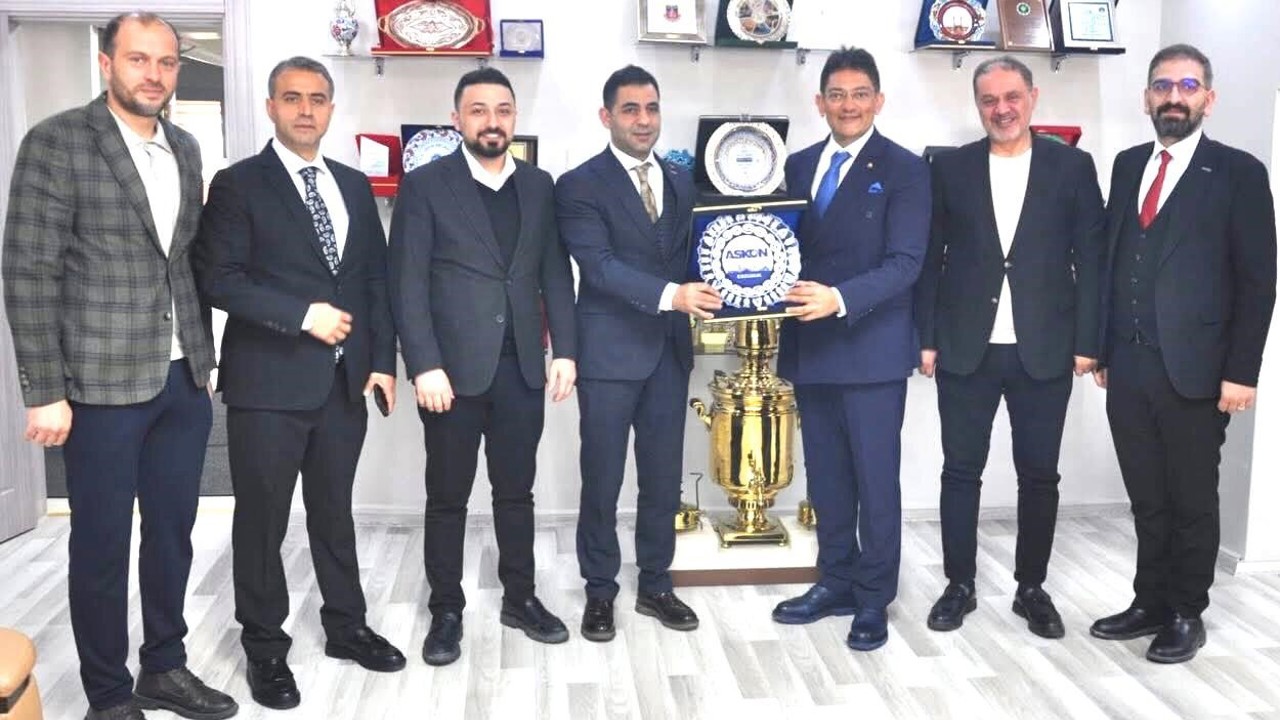 ASKON’dan ETSO ve ETB’de ’Ekonomik işbirliği’ zirvesi
