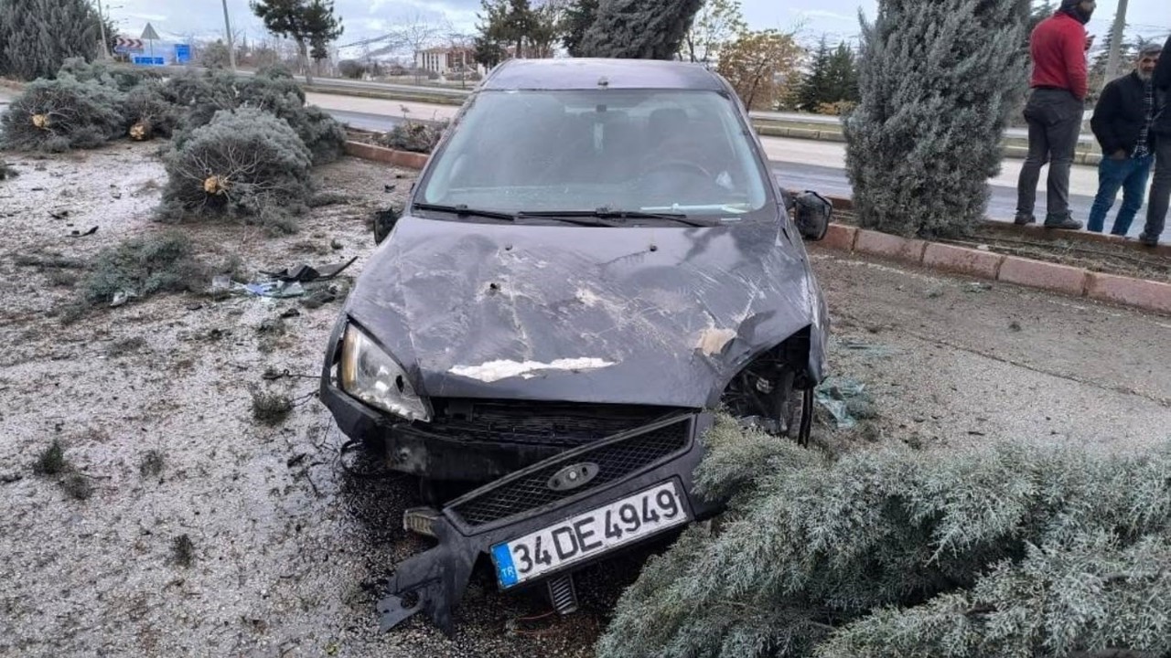 Elazığ’da trafik kazası: 1 yaralı
