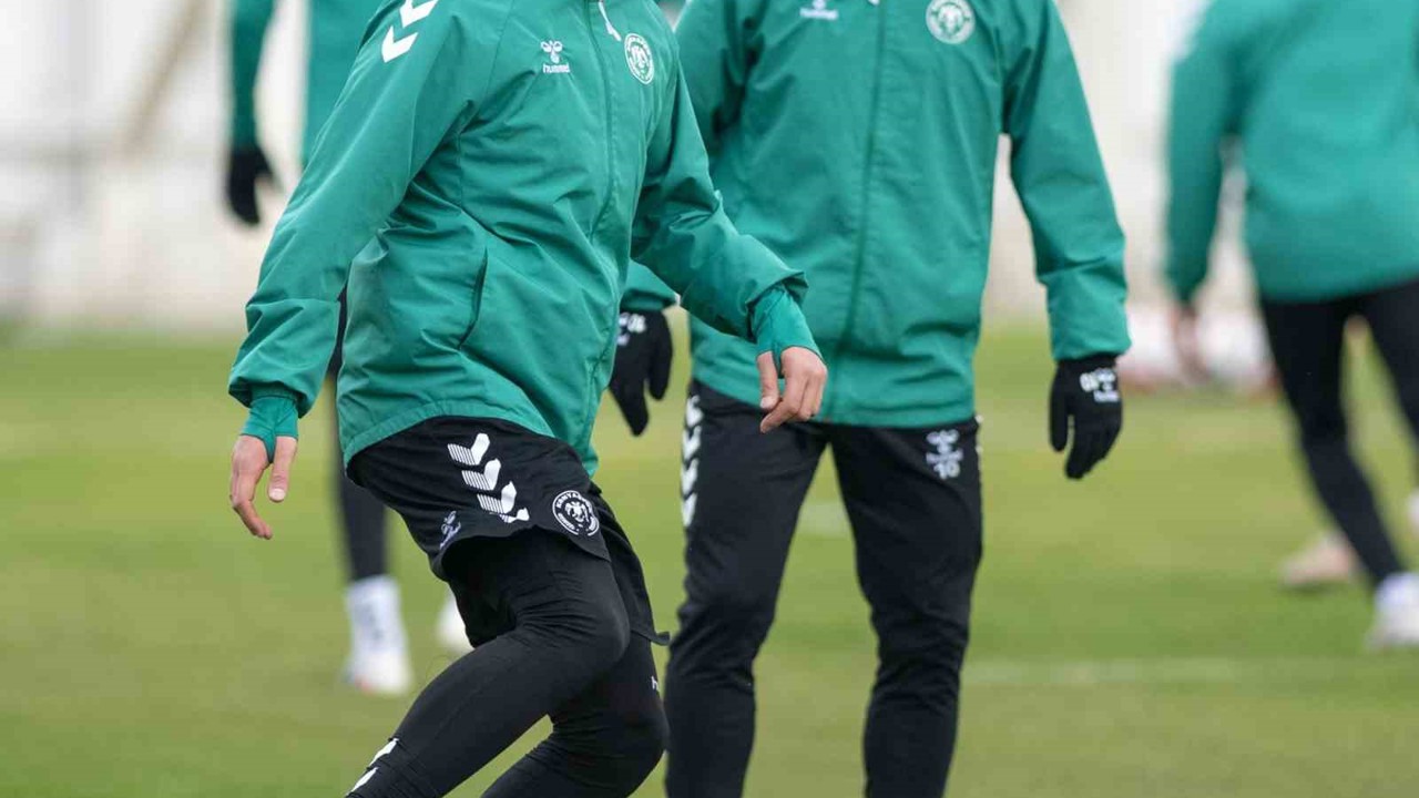 Konyaspor, Beşiktaş maçının hazırlıklarını tamamladı
