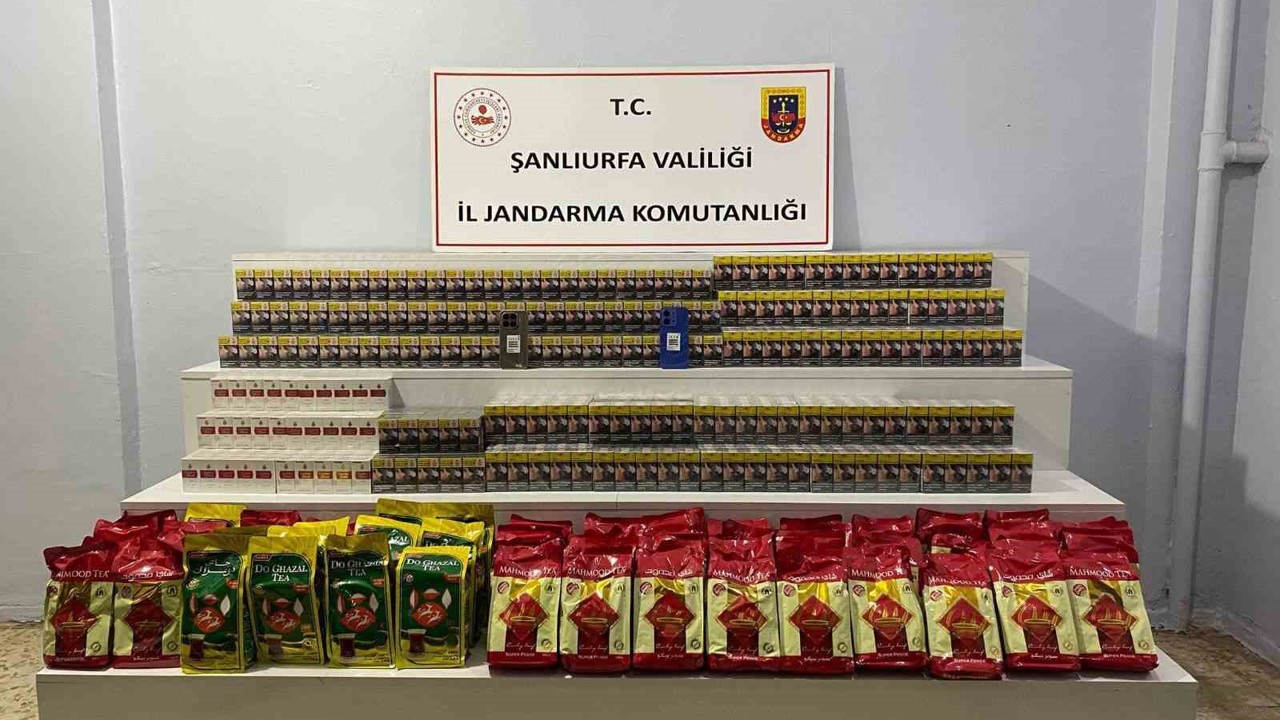 Şanlıurfa’da 9 bin 170 paket gümrük kaçağı sigara ele geçirildi
