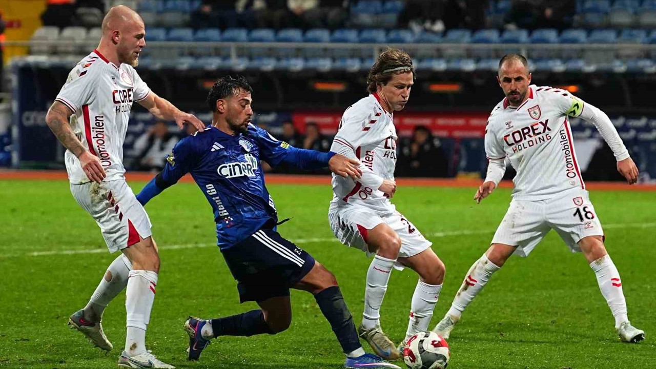 Trendyol Süper Lig: Kasımpaşa: 0 - Samsunspor: 1 (Maç sonucu)

