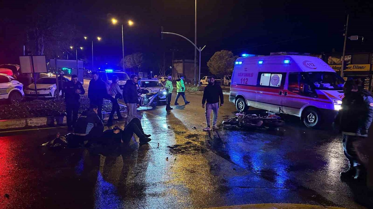 Menteşe’de trafik kazası: Motosiklet sürücüsü ağır yaralı
