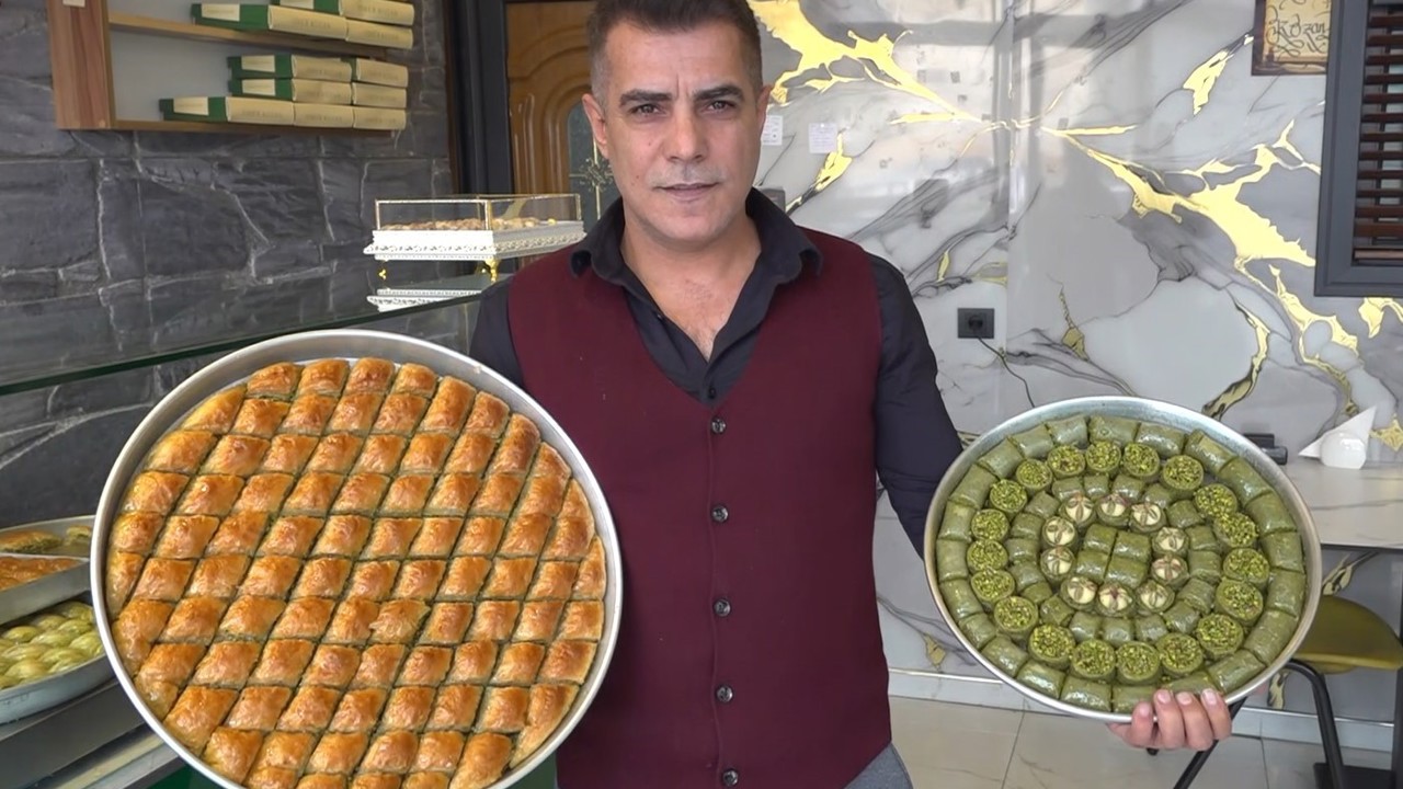 Yaklaşan Ramazan ayı öncesi baklava talepleri arttı
