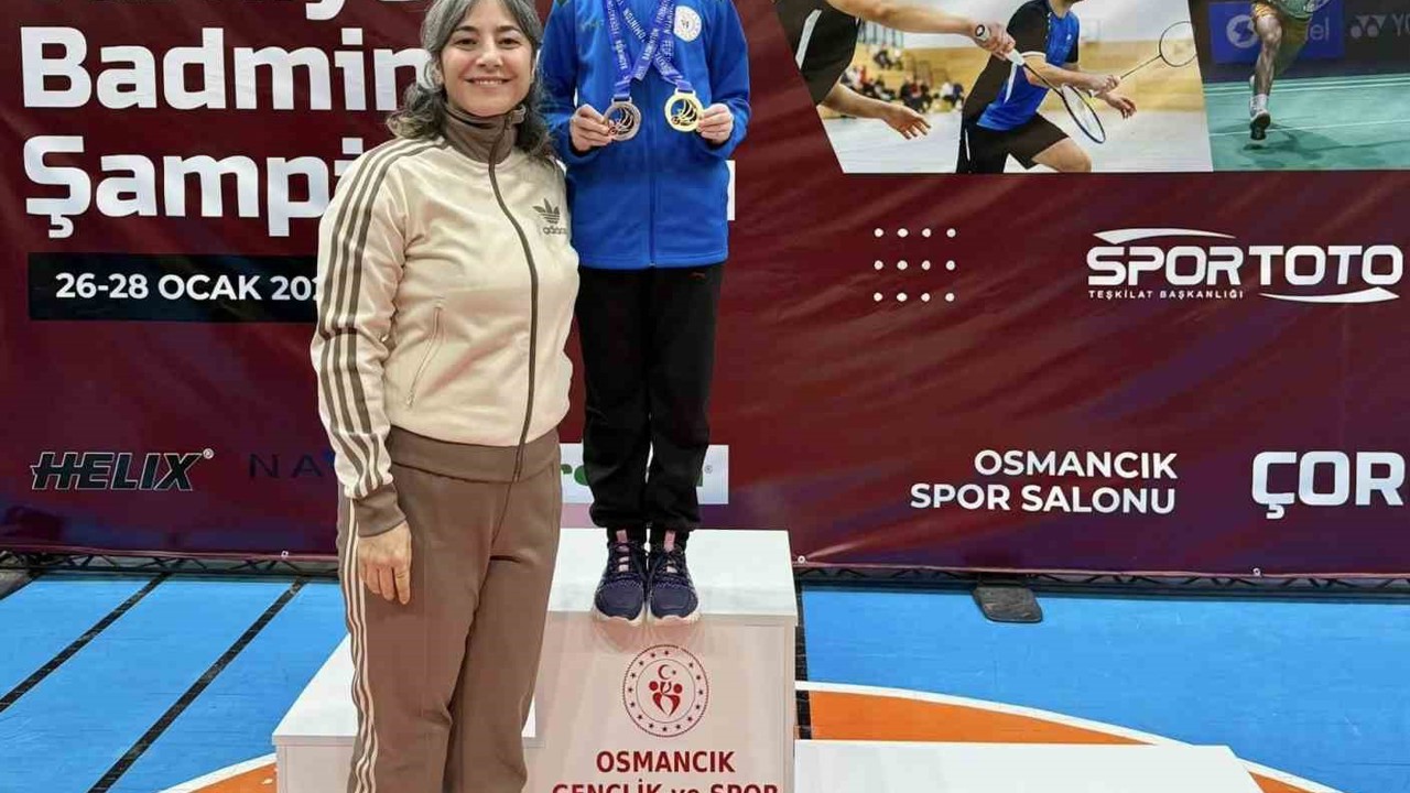 Bilecikli sporcu işitme engelliler şampiyonasından dereceyle döndü
